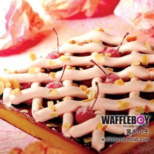  窝夫小子 天空的纳堤拉 水果奶油慕斯生日蛋糕 北京上海预订配送