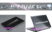 alienware M11X M14X M17X M18X logo贴纸 外星人 标志 金属贴