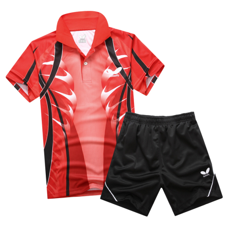 蝴蝶牌乒乓球服套装男女款2014最新款乒乓球