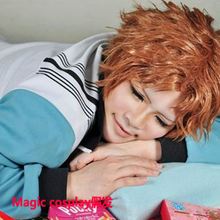 cosplay假发 网球王子 芥川慈郎 八田美咲 桔棕色反翘短发 高温丝在类目 模玩/动漫/周边/cos/桌游, Cosplay服饰/道具/服务, COSPLAY配件/道具/人偶服中 - 来自Buy2taobao.com提供专业的淘宝代购服务