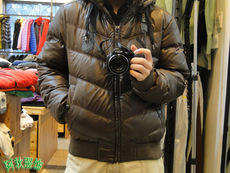 Пуховик мужской Долго внешней торговли хвост