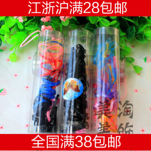  宝宝透明小皮筋 儿童发绳头绳发圈   女孩发饰头饰品 一盒 40根