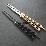 甩刀练习工具 新手入门蝴蝶刀BM42甩刀练习刀 蝴蝶练习刀（无刃）