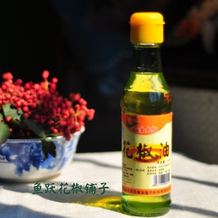  陕西花椒韩城金太阳鲜花椒油200ml 凉拌菜调味油 清香麻香