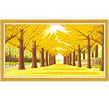 特价全国包邮 卡卡十字绣 套件 黄金满地 11CT 中格 风景 限时价
