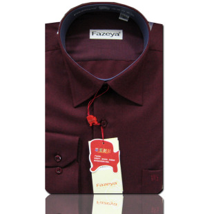 我一直在找雅戈尔纯酒红色男衬衫,不带条纹货