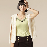 气场范 奈叶2012春装新品华美百搭全蕾丝开衫 2157
