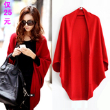 pin-su潮正品2011秋装新款女秋冬宽松<em>针织</em>衫斗