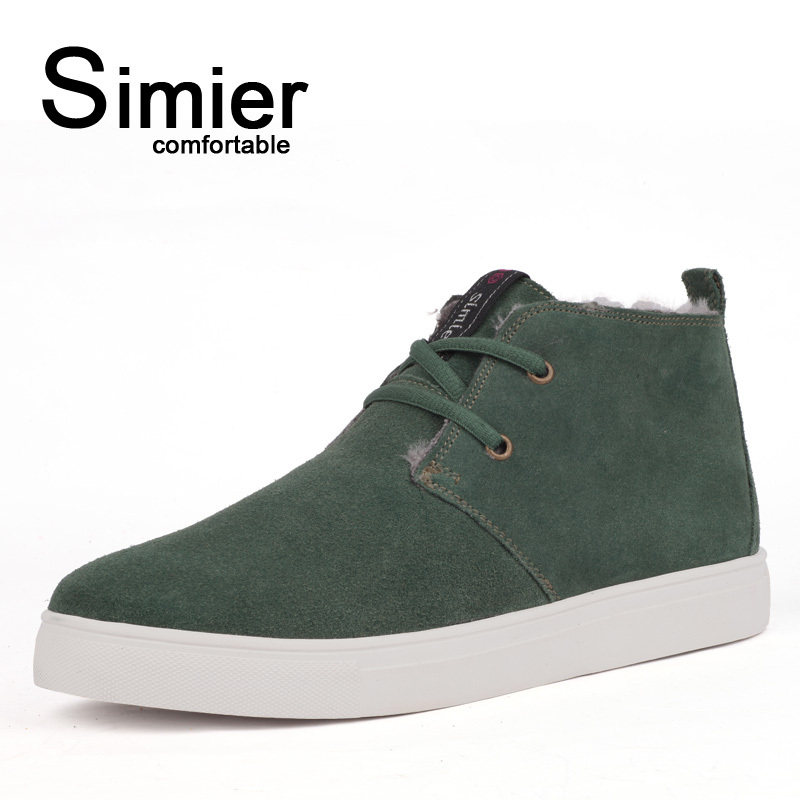 Simier 斯米尔冬季男鞋保暖男士棉鞋情侣棉靴 潮流休闲鞋子男1019