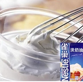  雀巢淡奶油 动物性稀释奶裱花鲜奶油冰淇淋专用250ml 1月20号过