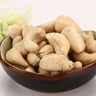  新货 特大W240 生腰果 无漂白原味干果仁 孕妇坚果 3件包邮