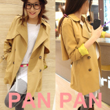 【PANPAN】YT-064 夏天都可以穿的厚重纱风衣 亮内衬