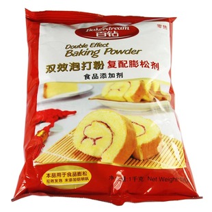  【满99包邮】安琪 百钻 双效 泡打粉 家庭装 1kg 无铝明矾泡打粉