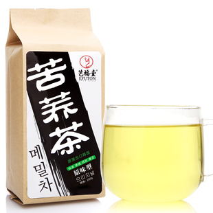  艺福堂苦荞茶 包邮 黑苦荞茶 四川凉山 苦荞麦茶 250克/袋 袋泡茶