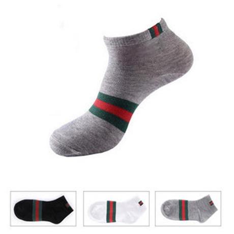 酷炫男装 夏季新款 男士袜子 短筒袜 男 条纹 古