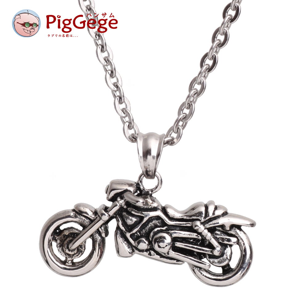 Harley Davidson Motorcycle Men S Pendant Titanium Steel Necklaces Details