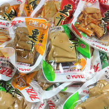 重庆特产 有友迷你豆腐干 豆干 混合口味 散装称重 500g