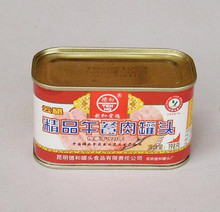 云南特产 精品午餐肉罐头 198克