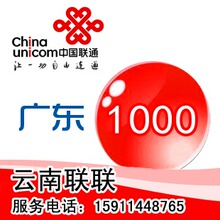 广东联通1000元快充自动充值