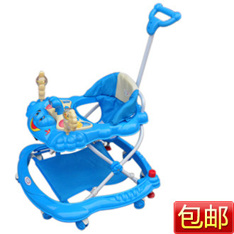 【包快递】特价多功能婴儿学步车/带刹车/带踩垫/带把/带音乐