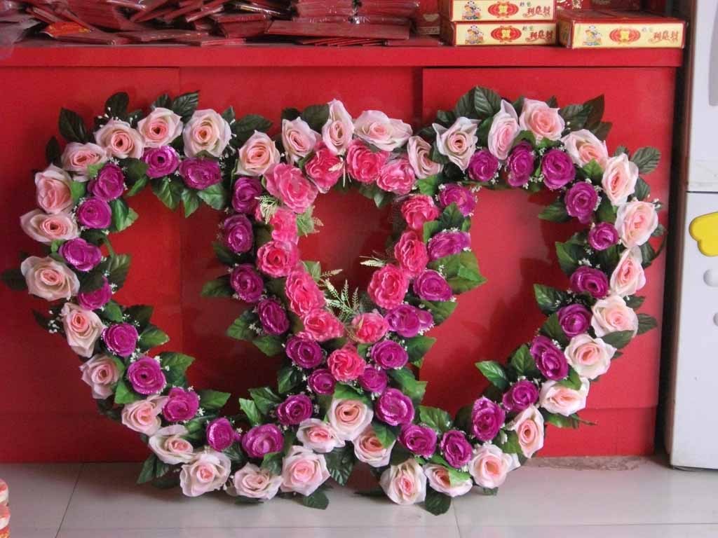 特价双心花环背景装饰wedding牌背景挂饰牌婚庆道具用品批发 特价双心花环背景装饰wedding牌背景挂饰牌婚庆道具用品批发