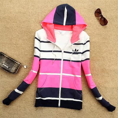 香港代购春秋装新款阿迪达斯三叶草女外套运动