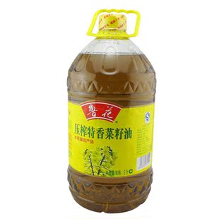  【天猫超市】鲁花压榨特香菜籽油 5L/瓶