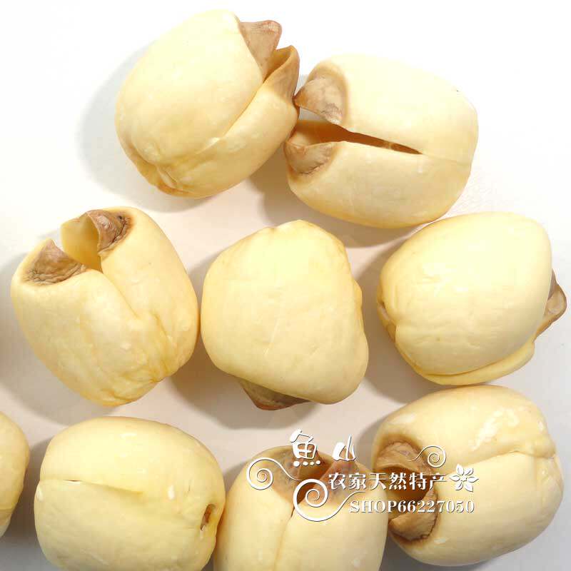 『单拍不发货，满50加一元换购』自产 手工精选建宁通心白莲子20g