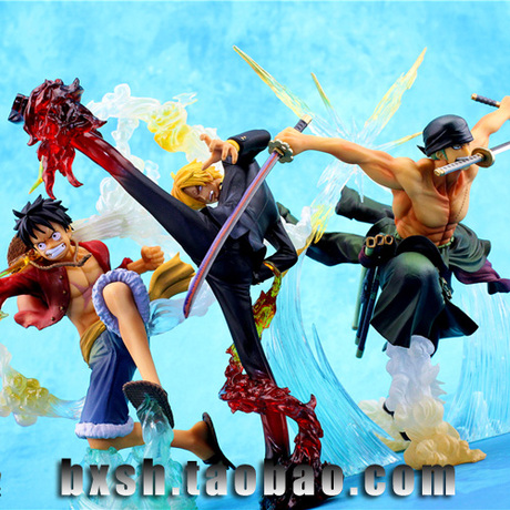 正版  航海王  ZERO  路飞  索隆 香吉 山治 Battle 