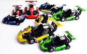 合金跑跑卡丁车模型(大)精致仿真拉力，赛车儿童玩具汽车模型