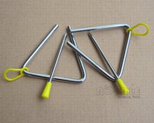 奥尔夫乐器/音乐玩具/打击乐器/4"三角铁/三角铃（个）