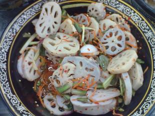  云南 傣味凉菜 凉拌藕