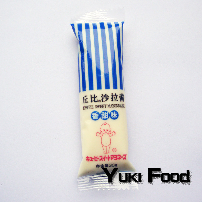 韩国料理紫菜包饭寿司料理 丘比30g沙拉酱香甜味面包酱蘸酱