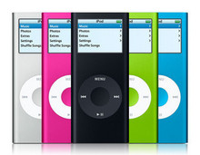 苹果原装 Apple ipod nano2代 4GB 全铝手感 蓝红绿 媲美nano4