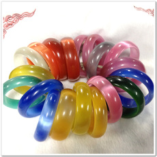 Другие 【杨洋玉器】新疆天然玉石 猫眼手镯包邮 高端大气时尚绚丽