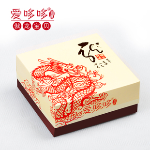  爱哆哆龙年宝宝满月诞生礼盒 敖龙宝贝 喜蛋鸡蛋西点红蛋喜饼