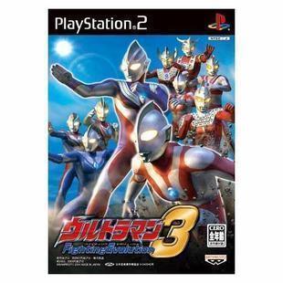ps2游戏光碟 奥特曼格斗进化3 日版 ps2游戏光盘