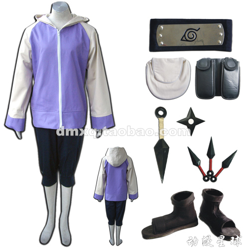 火影忍者 日向雏田cos服 二代衣服 护额鞋苦无手里剑 优质套装|msdalam kategori mod main/animasi/Zhou Bian/cos/permainan papan, kostum cosplay/props/perkhidmatan, Wanita Cosplay - dari Buy2taobao.com untuk memberikan perkhidmatan ejen Taobao profesional membeli