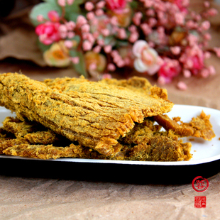  百年蓉府 四川特产 淘宝年货特级牦牛肉片200g【罐装】大片牛肉干