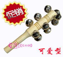 奥尔夫乐器/儿童乐器小玩具/幼儿园教具-13铃棒铃/摇铃
