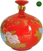 蒙正一品 冬虫夏草酒 6克红瓷瓶 景德镇瓷瓶 2.5L