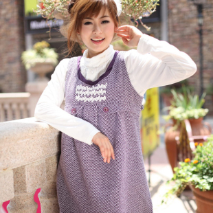 Yi Xiuge maternity dresses new Korean women spring clothing dress fashion tape cover 112,218