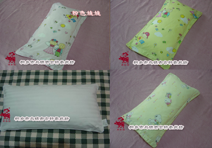 Bombyx mori silk 0.6 children Silk Pillow Baby Pillow baby Pillow kindergarten Siesta pillowin the Bedclothes , Pillow/Pillow/Pillow/Cervical pillow category - from Buy2taobao.com to provide professional Taobao agent buy service