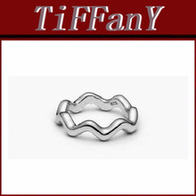 Tiffany (Tiffany Nifu) anillos de cartón ondulado (para enviar una pequeña caja) 925 letras novia Conejo