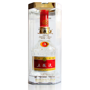  特价包邮 五粮液52度正品 水晶装500ml 限量抢购 【天猫年货】
