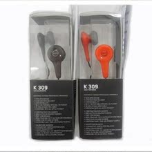爱科技AKG K309 耳塞式音乐耳机 送绕线器 线夹 耳棉