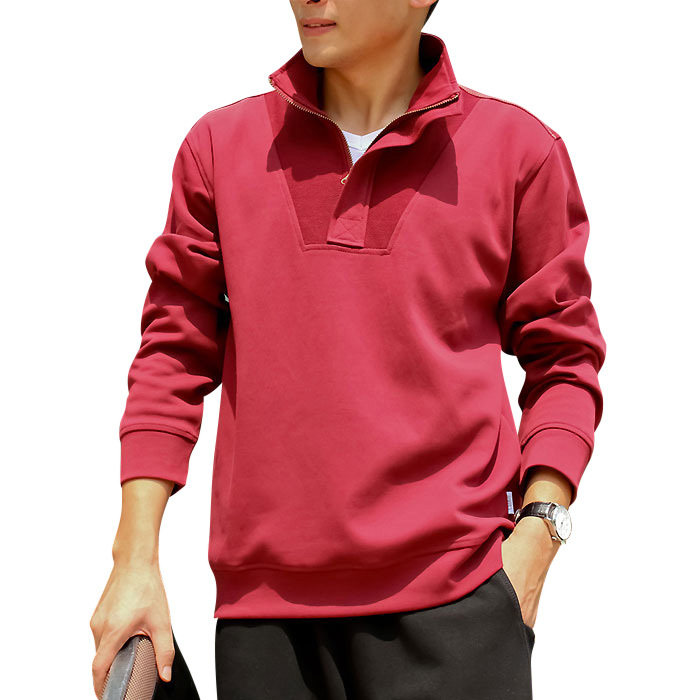 睦叠美 2011 正品 秋季 男士纯棉运动套装 休闲运动服 2色入