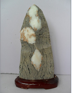 田黄石太湖石英石具有收藏价值的一级精品白灵