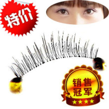 秒杀 台湾纯手工假睫毛 透明梗假睫毛217#219 无痕超自然 不包邮
