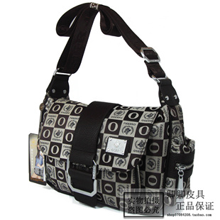 女包奥雪儿8060E韩版帆布女式斜跨包包高档牛